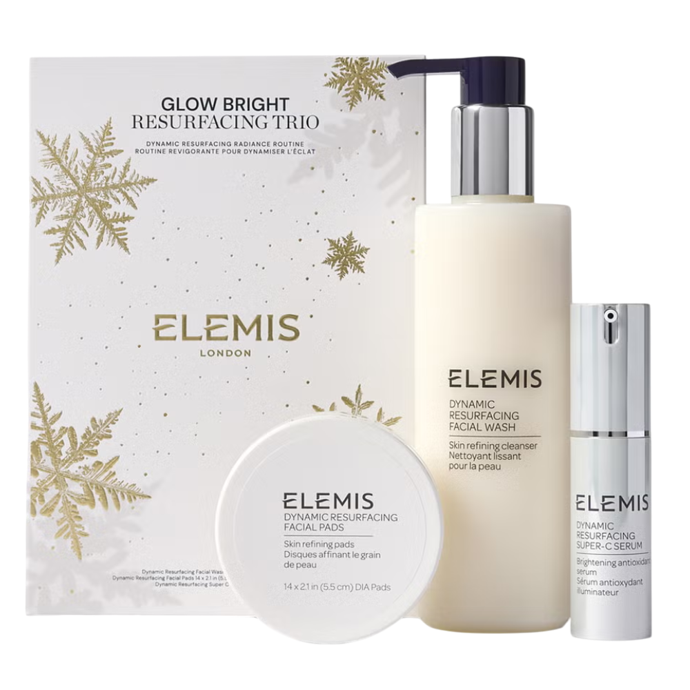 ELEMIS Kit: Glow Bright Resurfacing Trio - Тріо для сяйва шкіри ELEMIS Kit: Glow Bright Resurfacing Trio - Тріо для сяйва шкіри